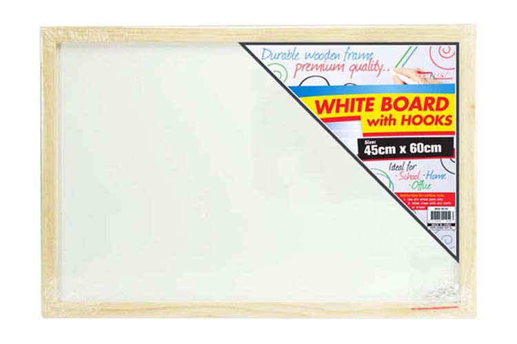 Whiteboard ( Wood Frame ) 45x60cm
